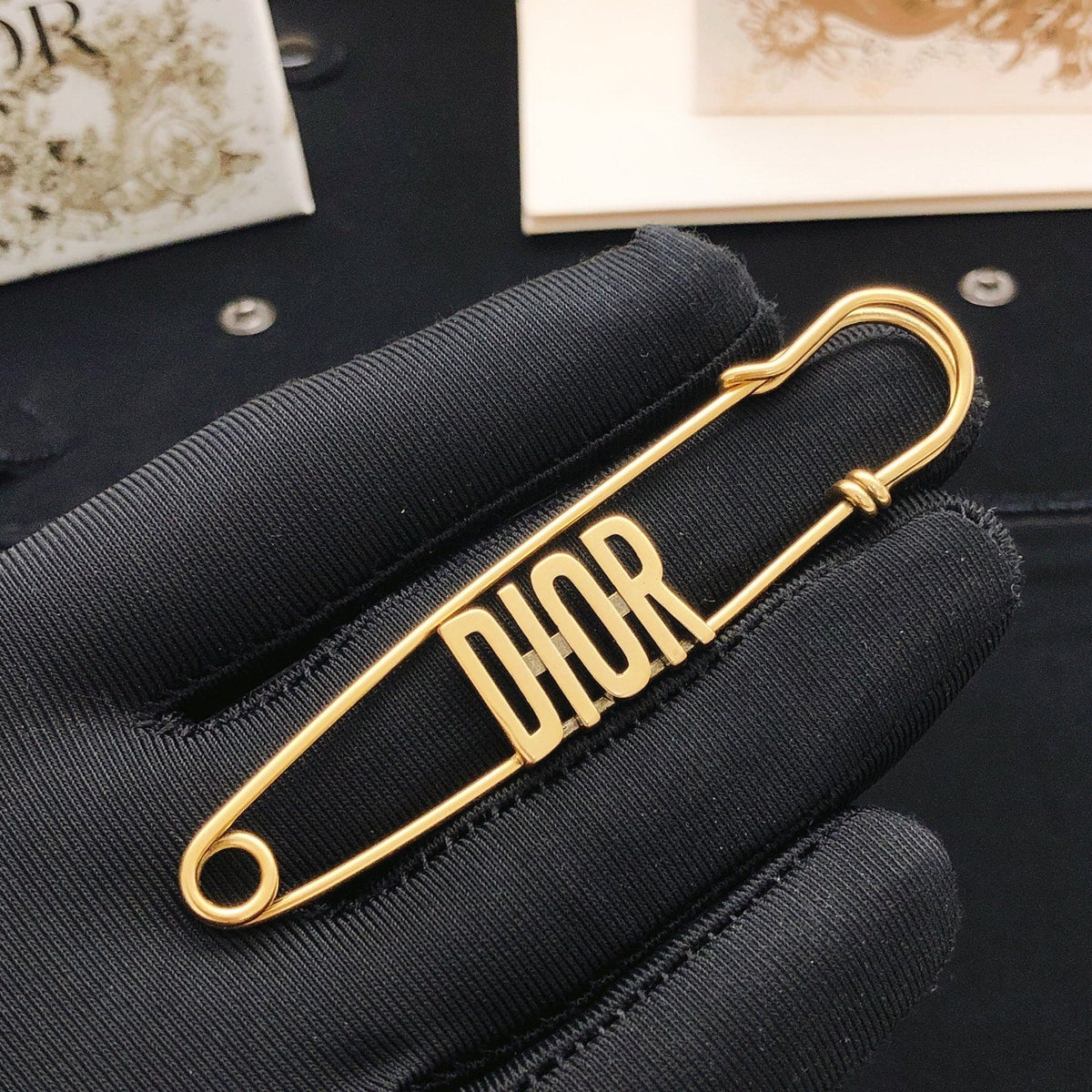 Martin Graham jewelry accessory in polished metal-tone – detail view