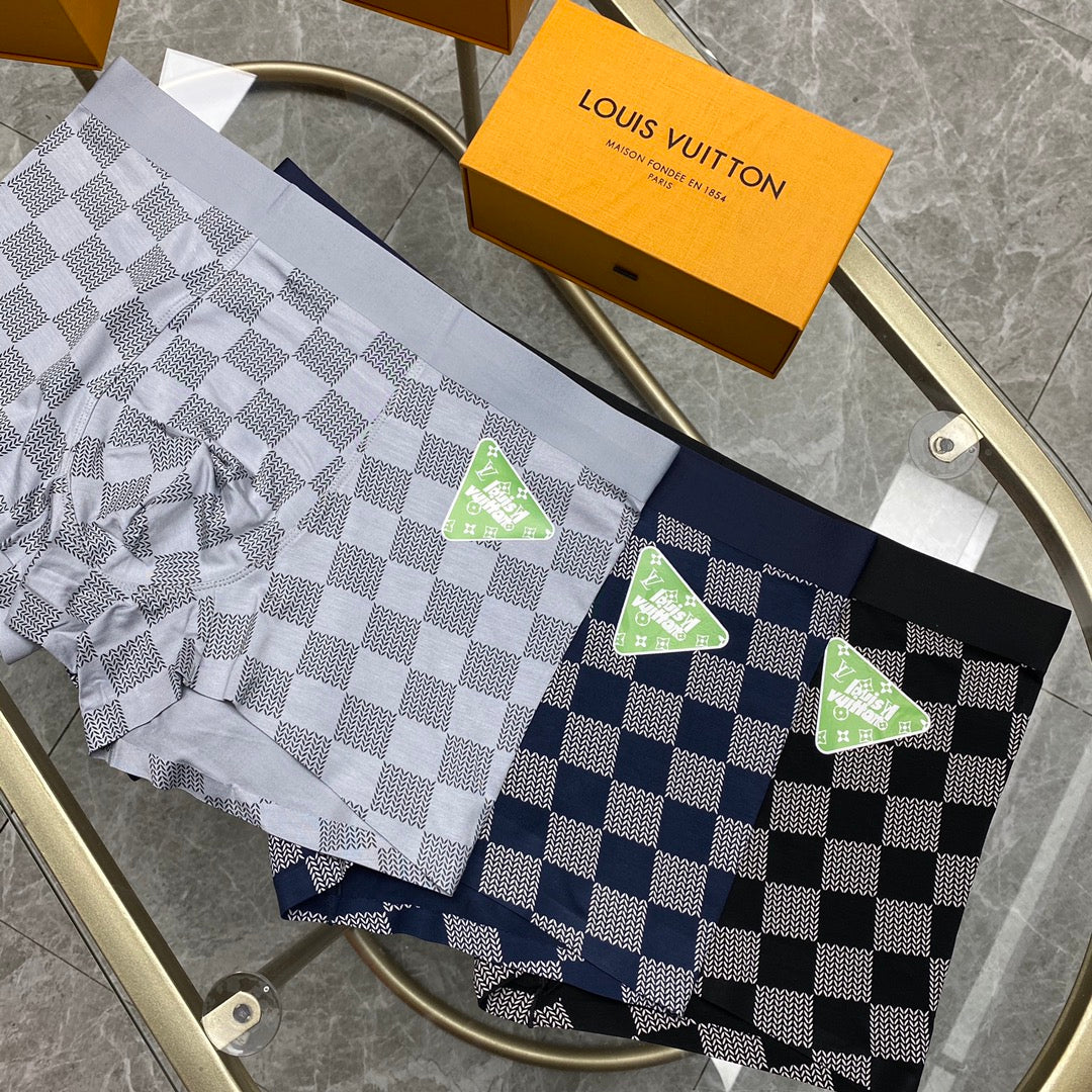 Louis Vuitton Modal Men's Boxer Briefs - 3-Piece Box - Sizes L-XXXL