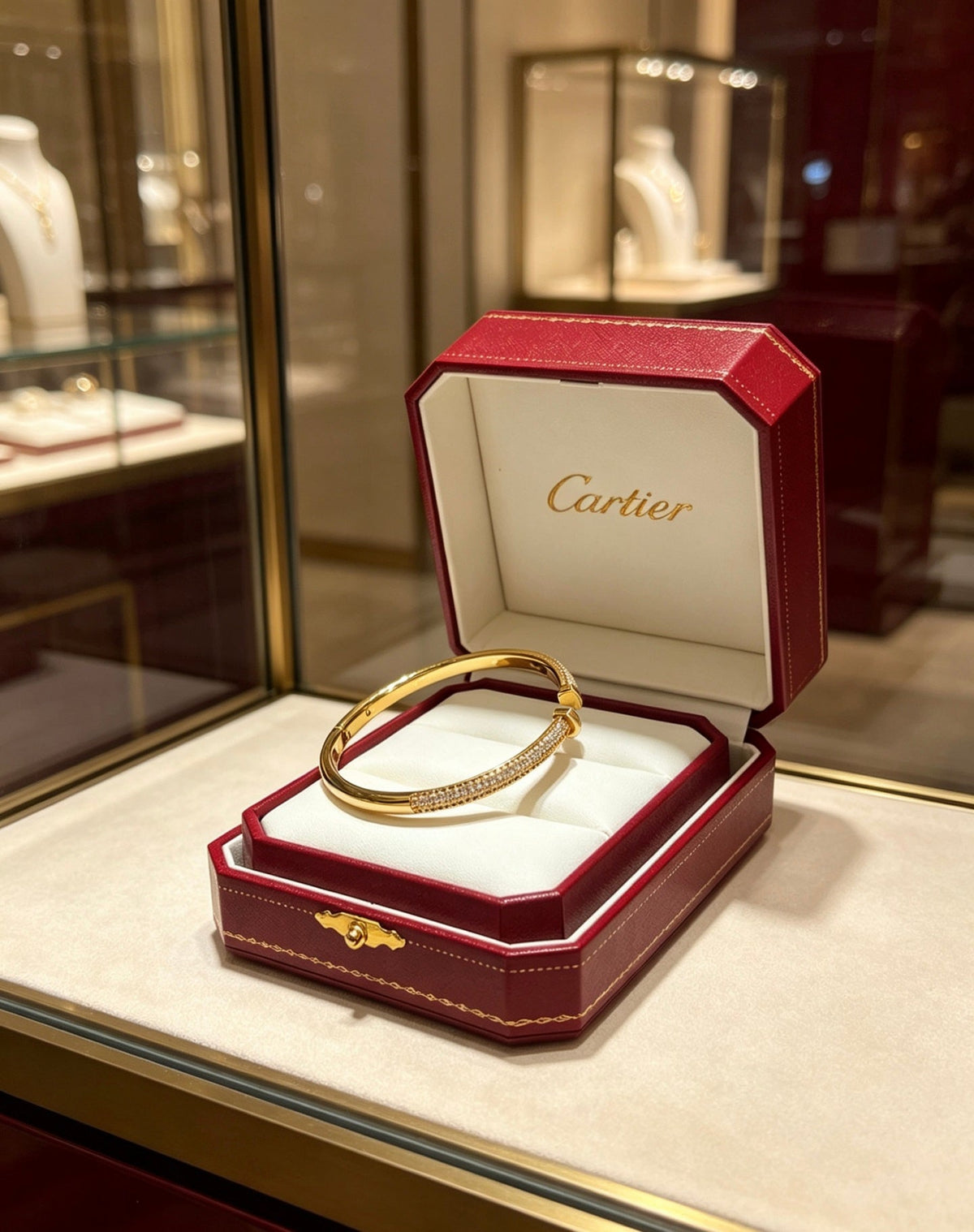 Martin Graham bracelet in polished metal-tone – detail view