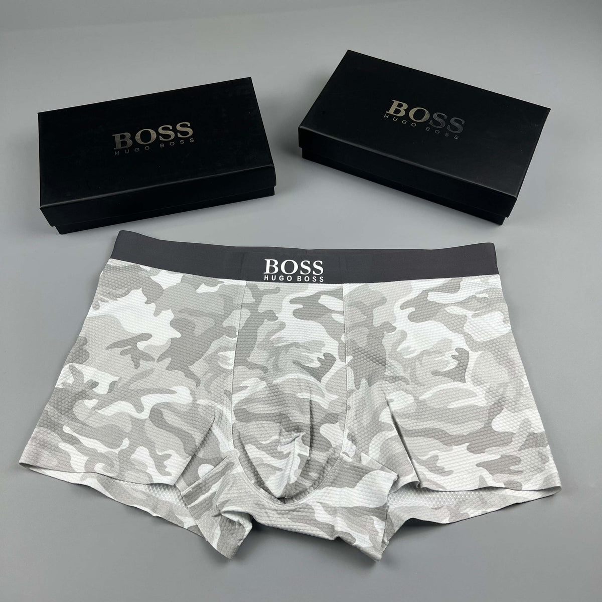 Boss 91/9 Modal-Spandex Breathable Men's Boxer Briefs – 3-Pack