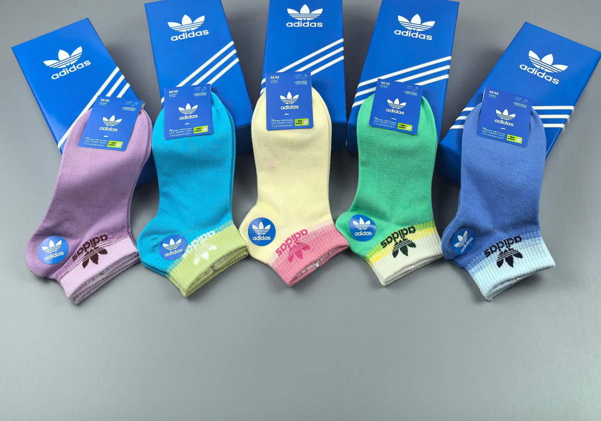 Adidas Cotton Breathable Socks – 5-Pair Pack
