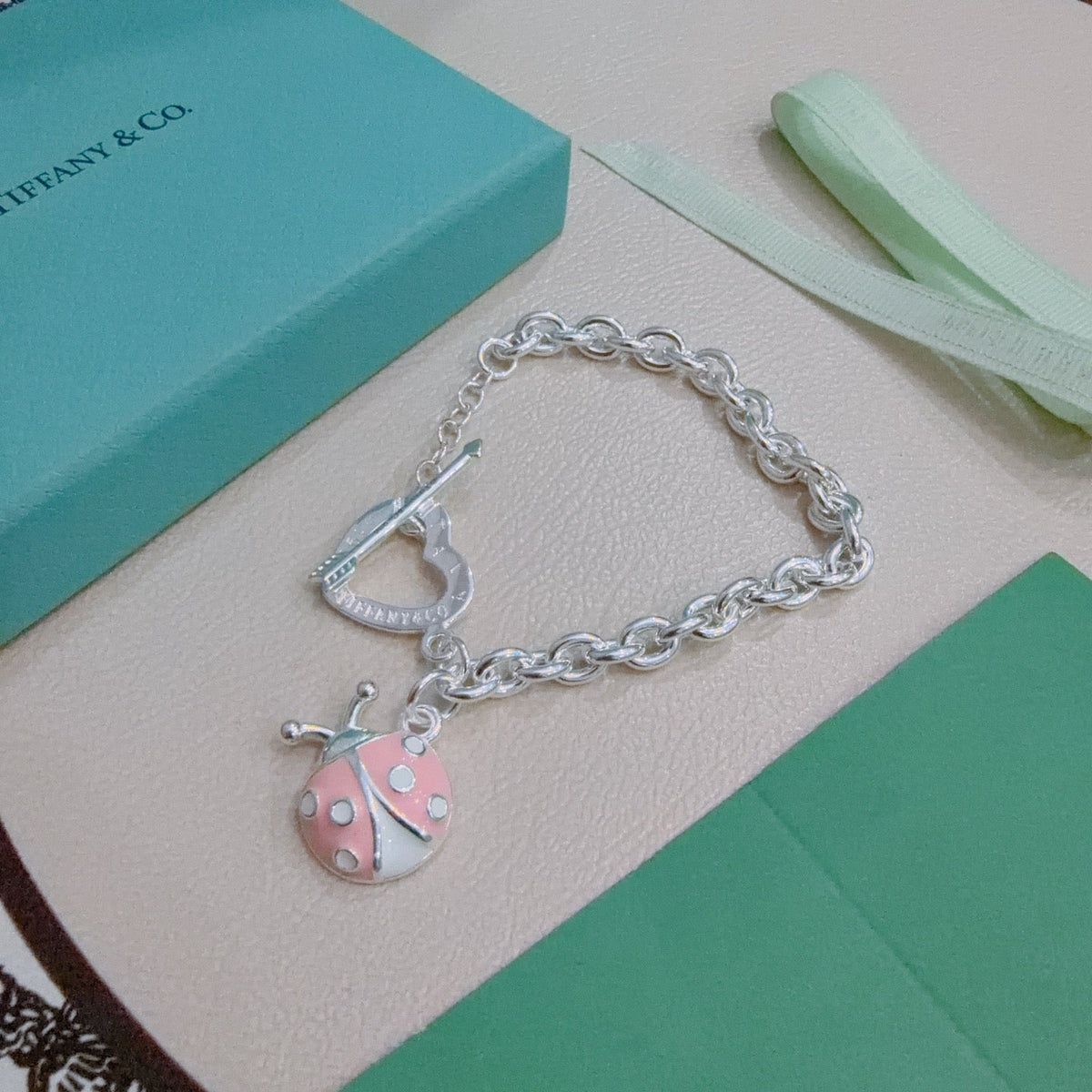 Martin Graham bracelet in polished metal-tone – detail view