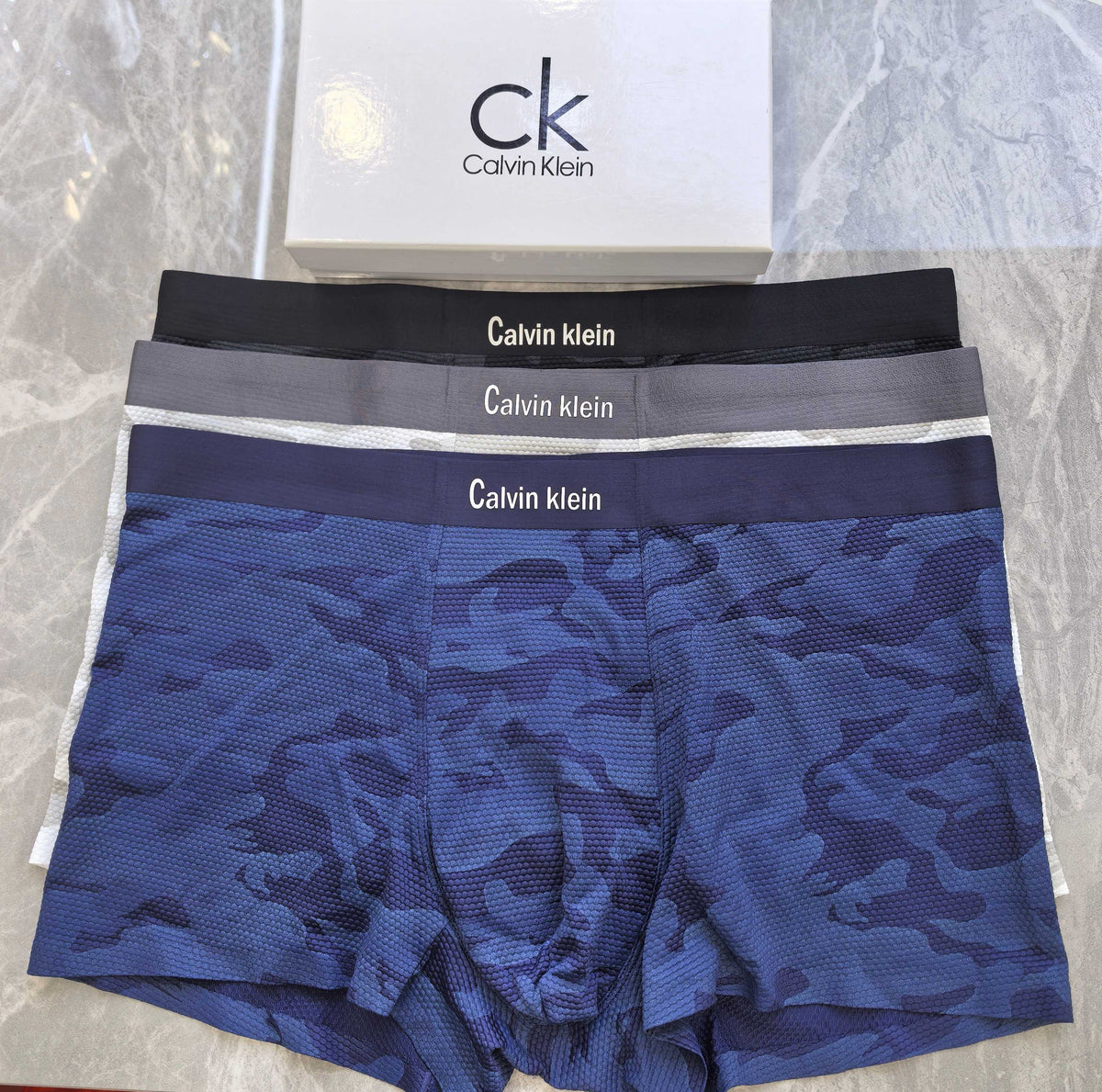 Calvin Klein Breathable Men's Boxer Briefs – 3-Pack