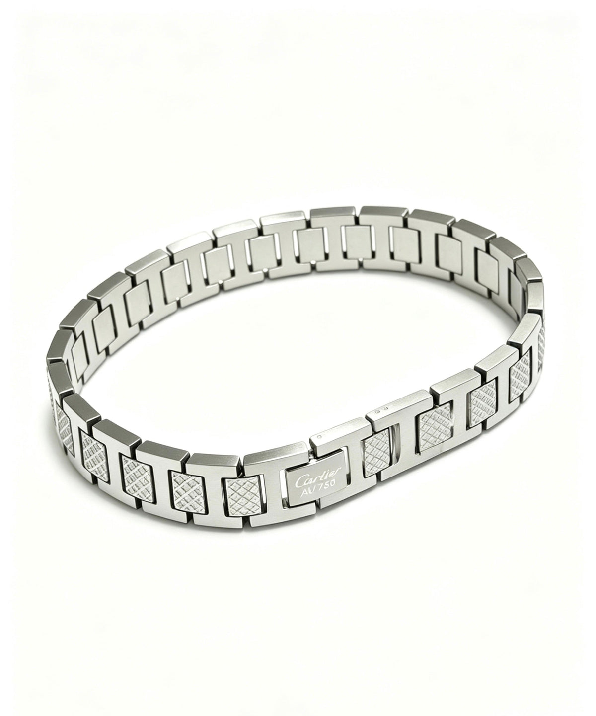 Martin Graham bracelet in polished metal-tone – detail view
