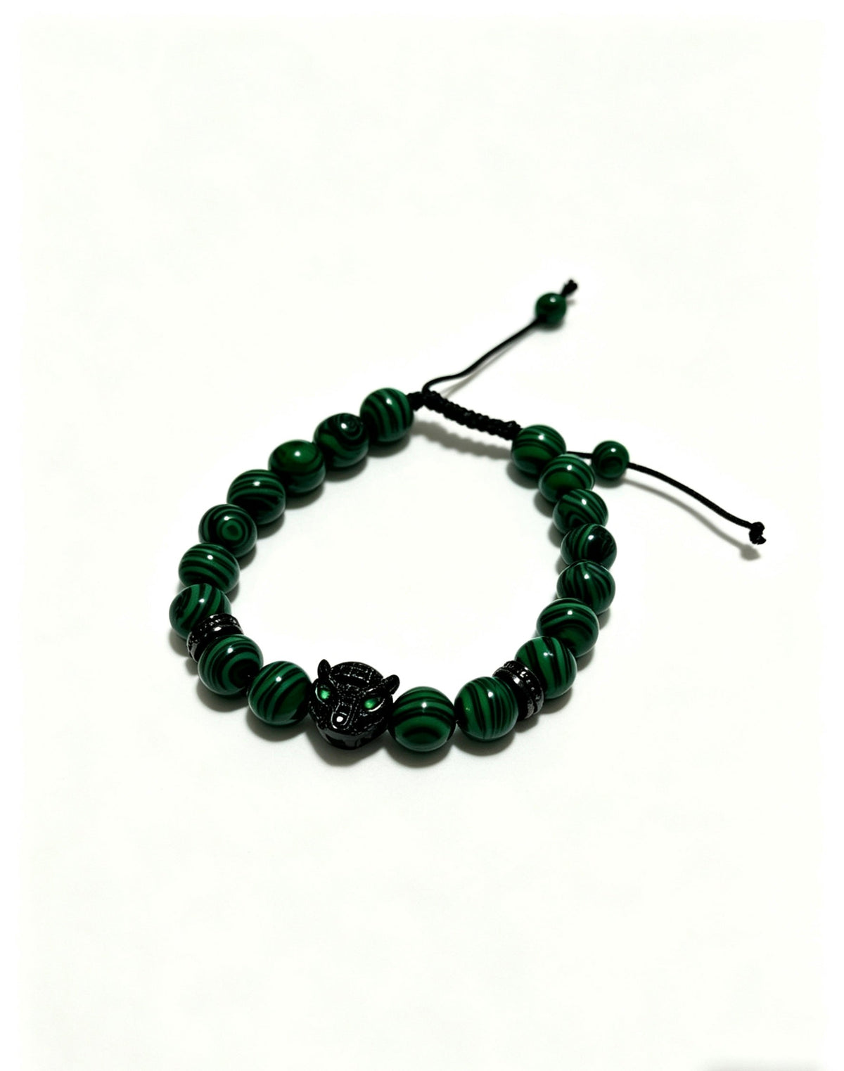 Martin Graham bracelet in polished metal-tone – detail view