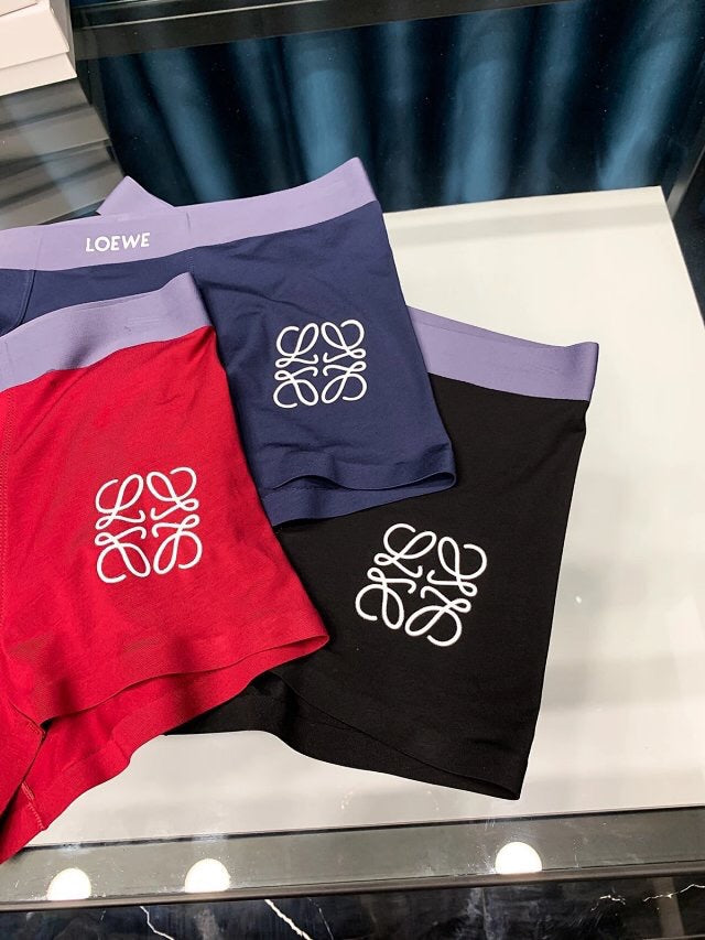 Loewe Emblem Men's Boxer Briefs - 3-Piece Box