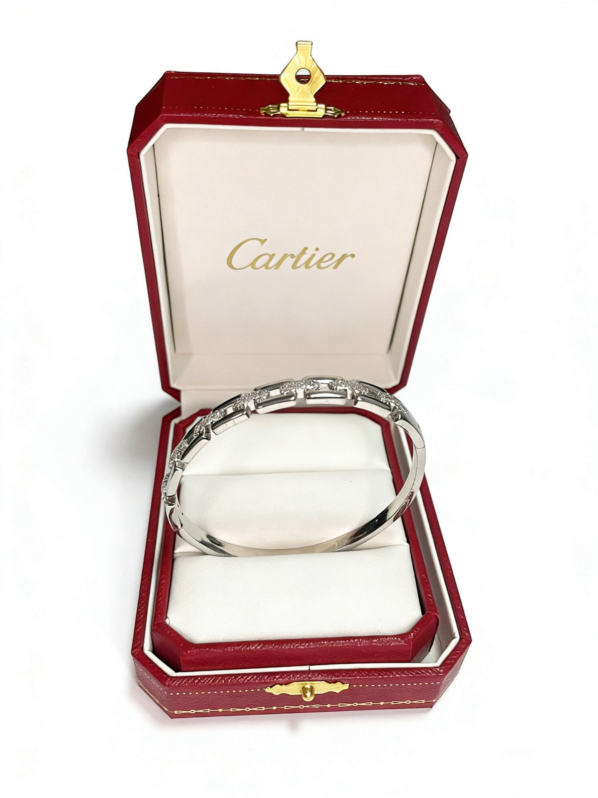 Martin Graham bracelet in polished metal-tone – detail view