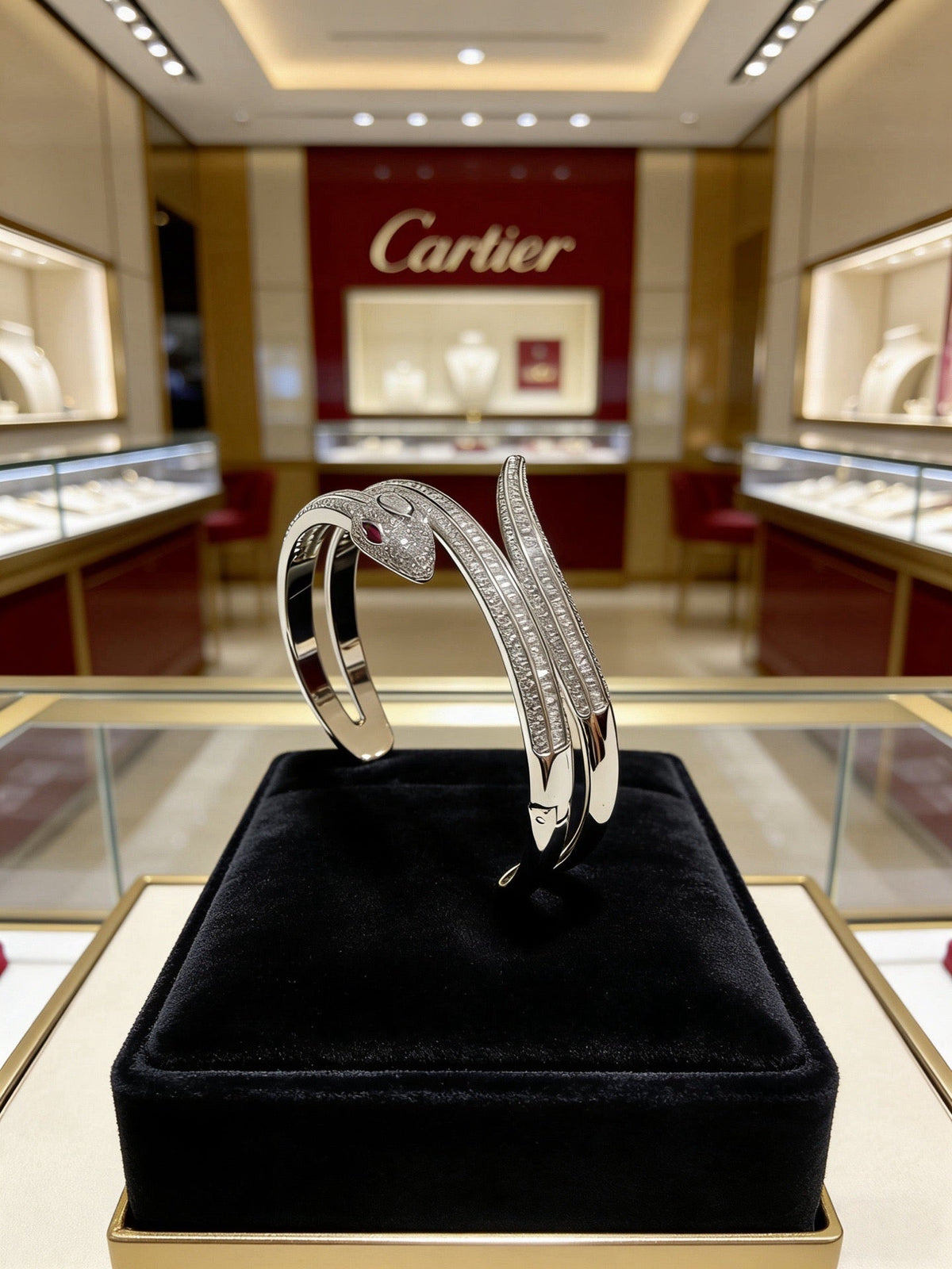 Martin Graham bracelet in polished metal-tone – detail view