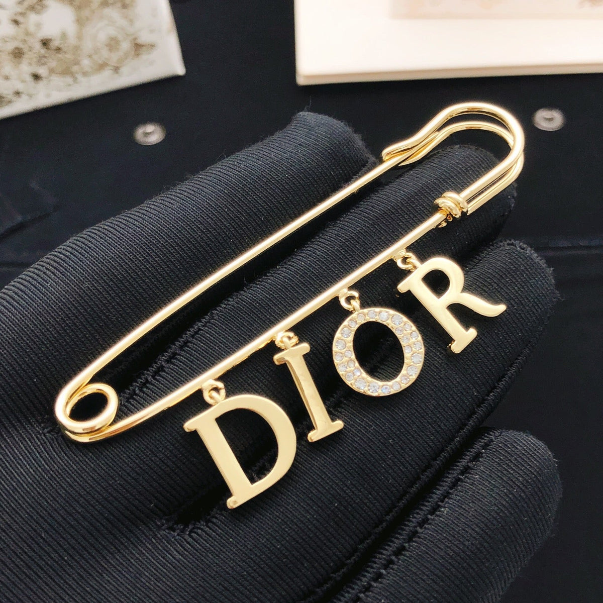 Martin Graham jewelry accessory in polished metal-tone – detail view