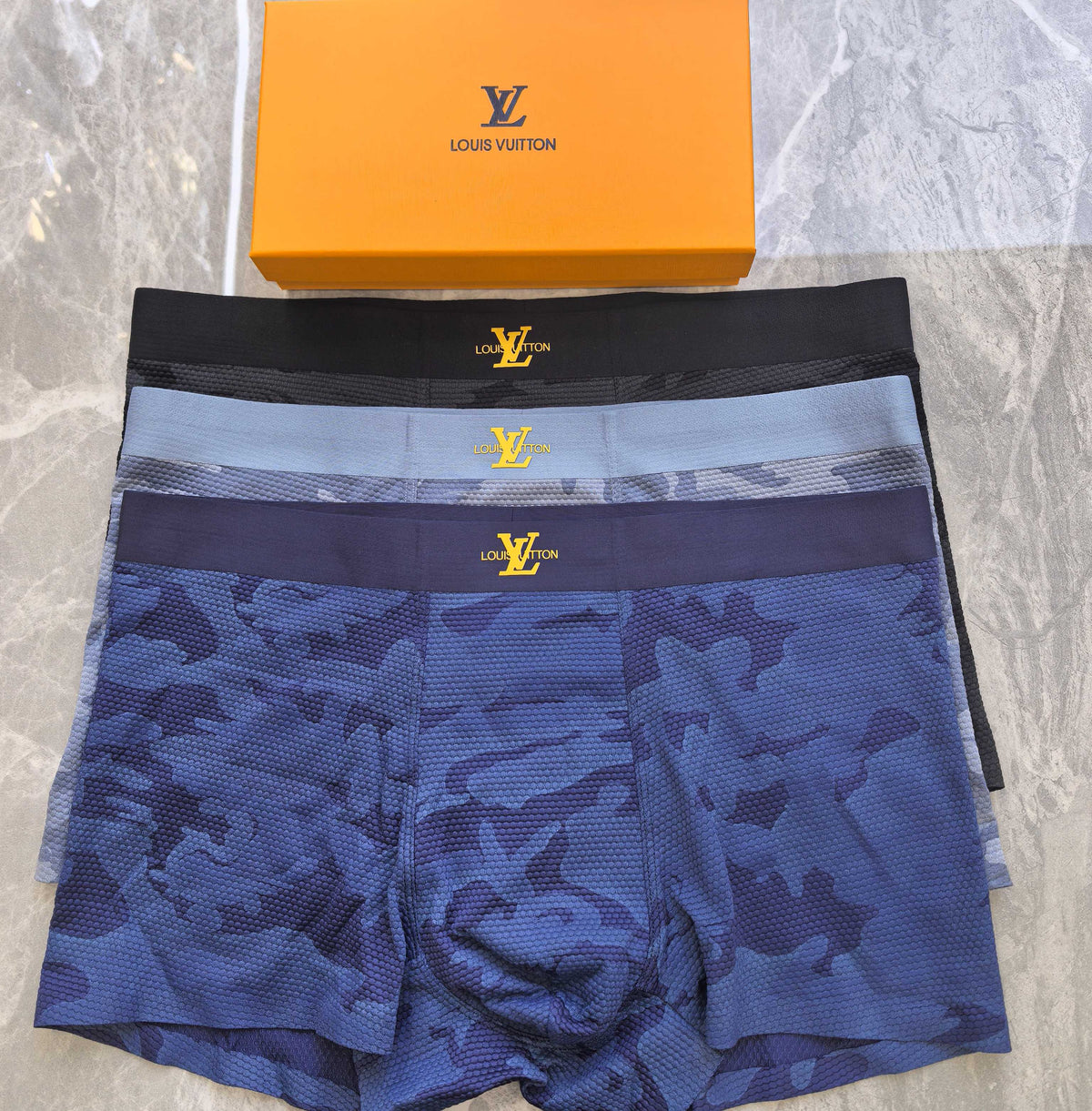 Louis Vuitton Breathable Men's Boxer Briefs – 3-Pack