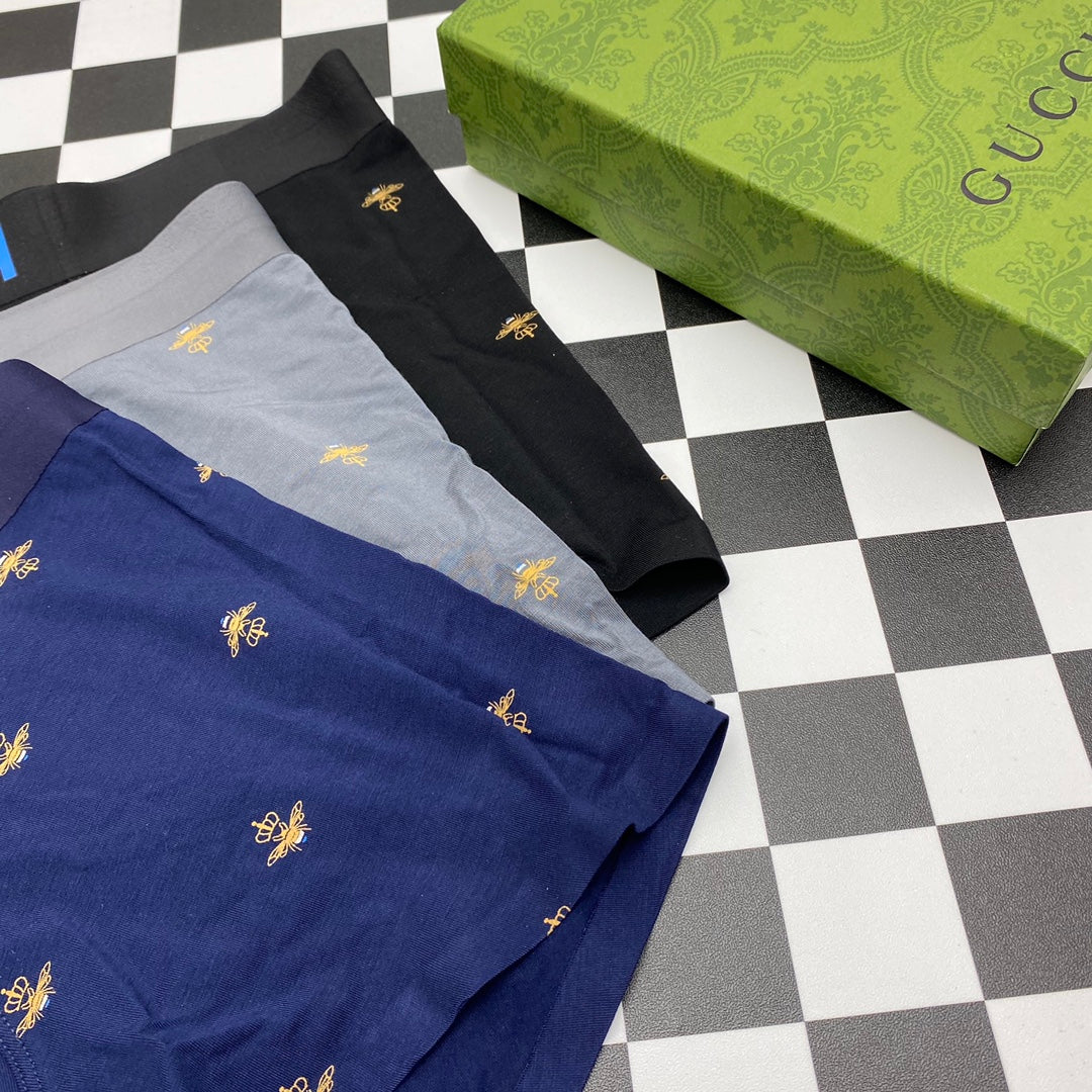 Gucci Men's Boxer Briefs - 3-Piece Box