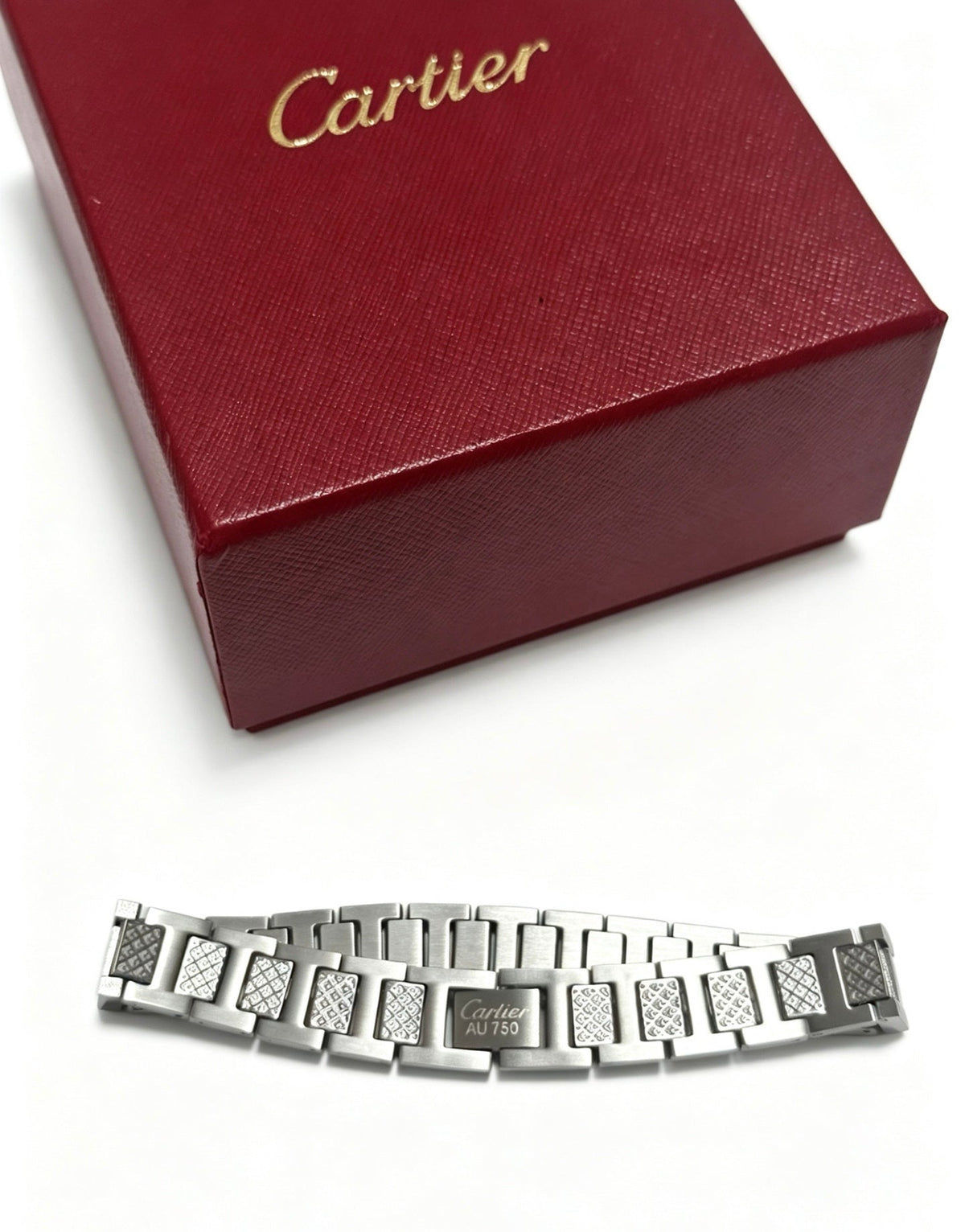 Martin Graham bracelet in polished metal-tone – side detail