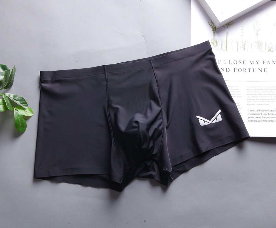 Fendi Goat-milk silk Small Logo Men's Boxer Briefs - 3-Piece Box