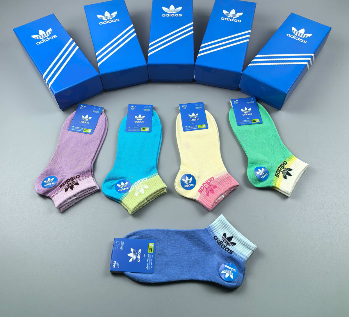 Adidas Cotton Breathable Socks – 5-Pair Pack