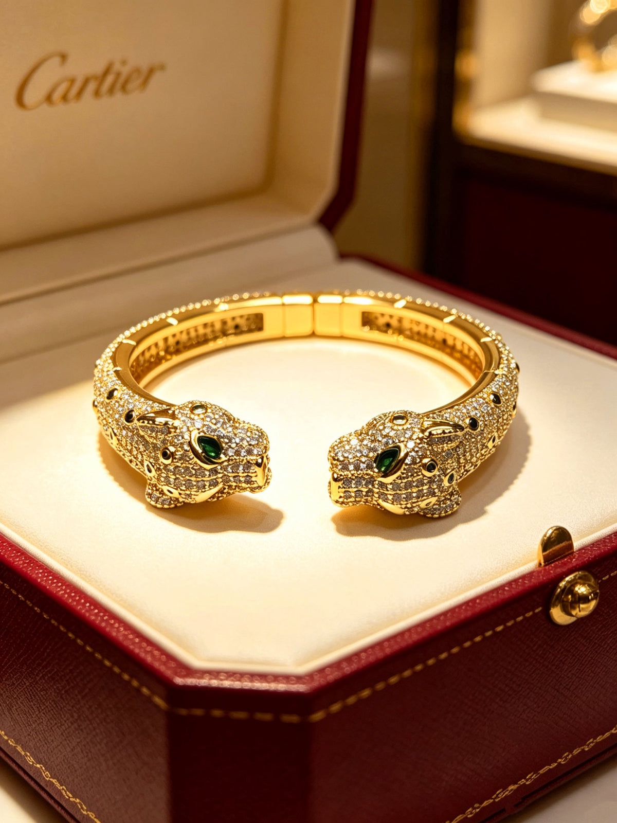 Martin Graham bracelet in polished metal-tone – side detail