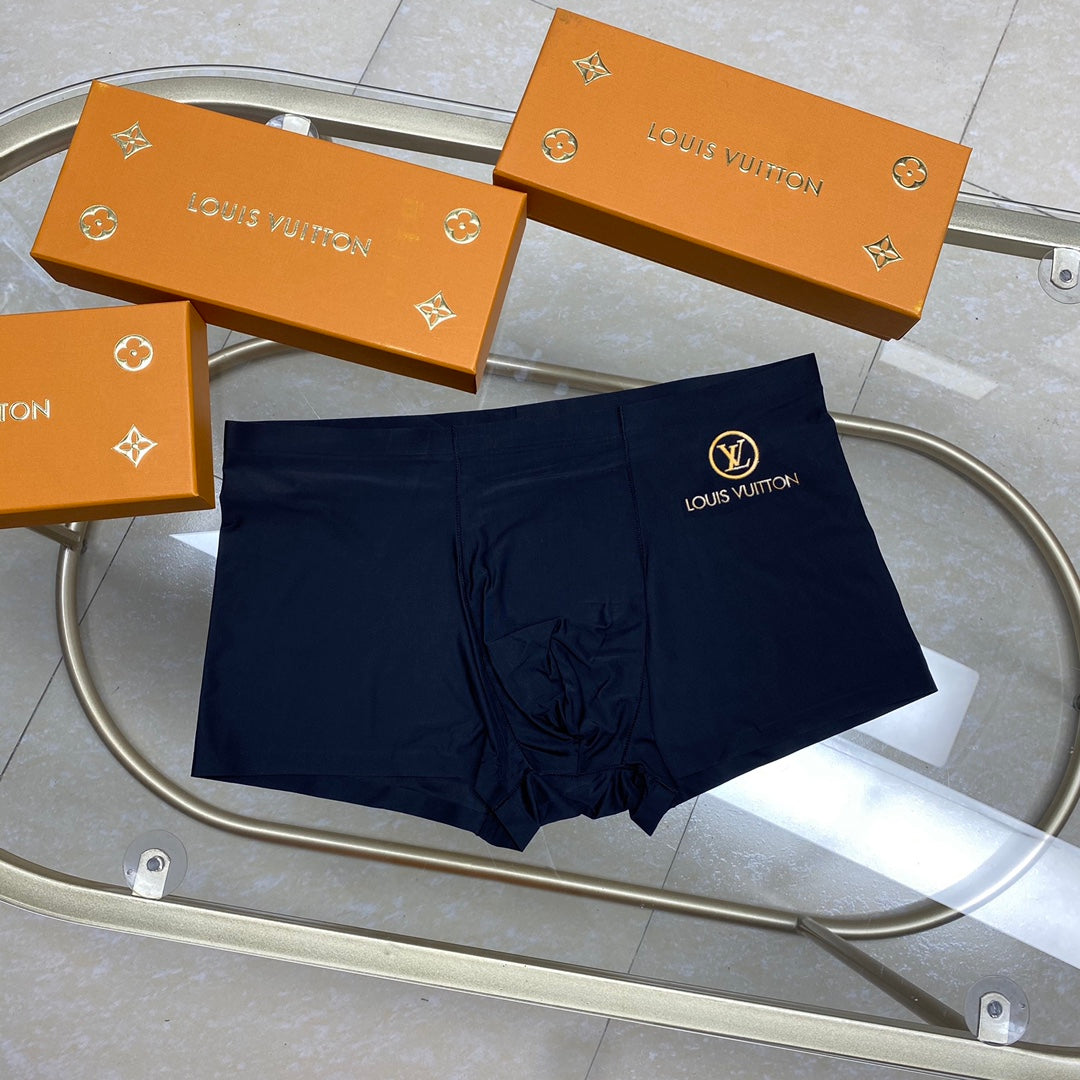 Louis Vuitton Ice-Silk Men's Boxer Briefs - 3-Piece Box - Sizes L-XXXL
