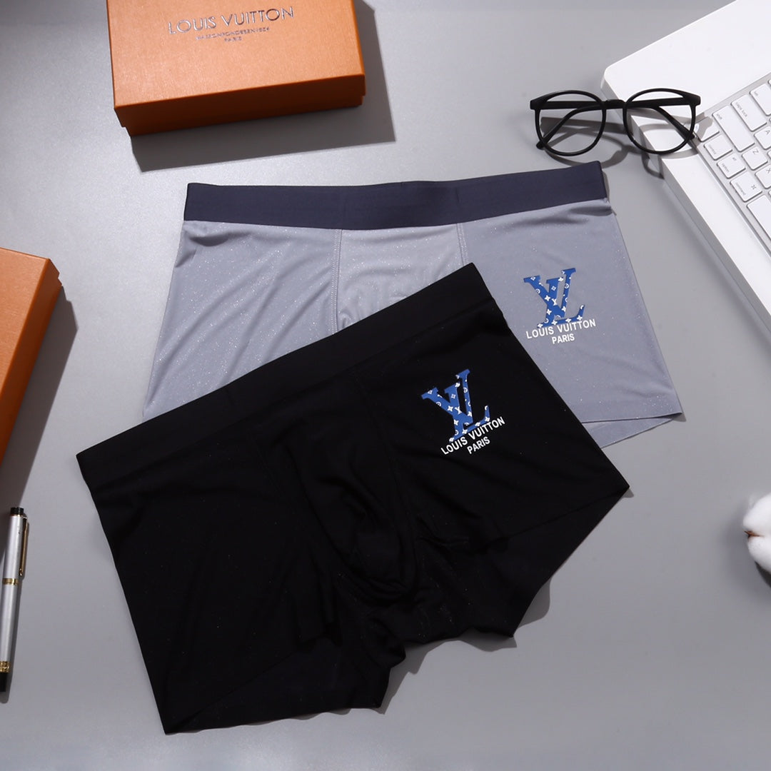 Louis Vuitton Colourful Initial Graphics Men's Boxer Briefs - 3-Piece Box