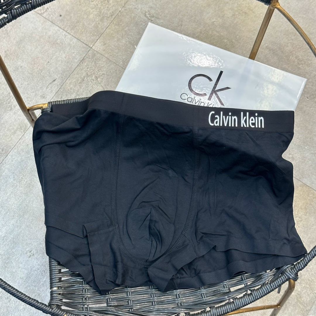 Calvin Klein Modal Broad Logo Waistbands Men's Boxer Briefs - 3-Piece Box