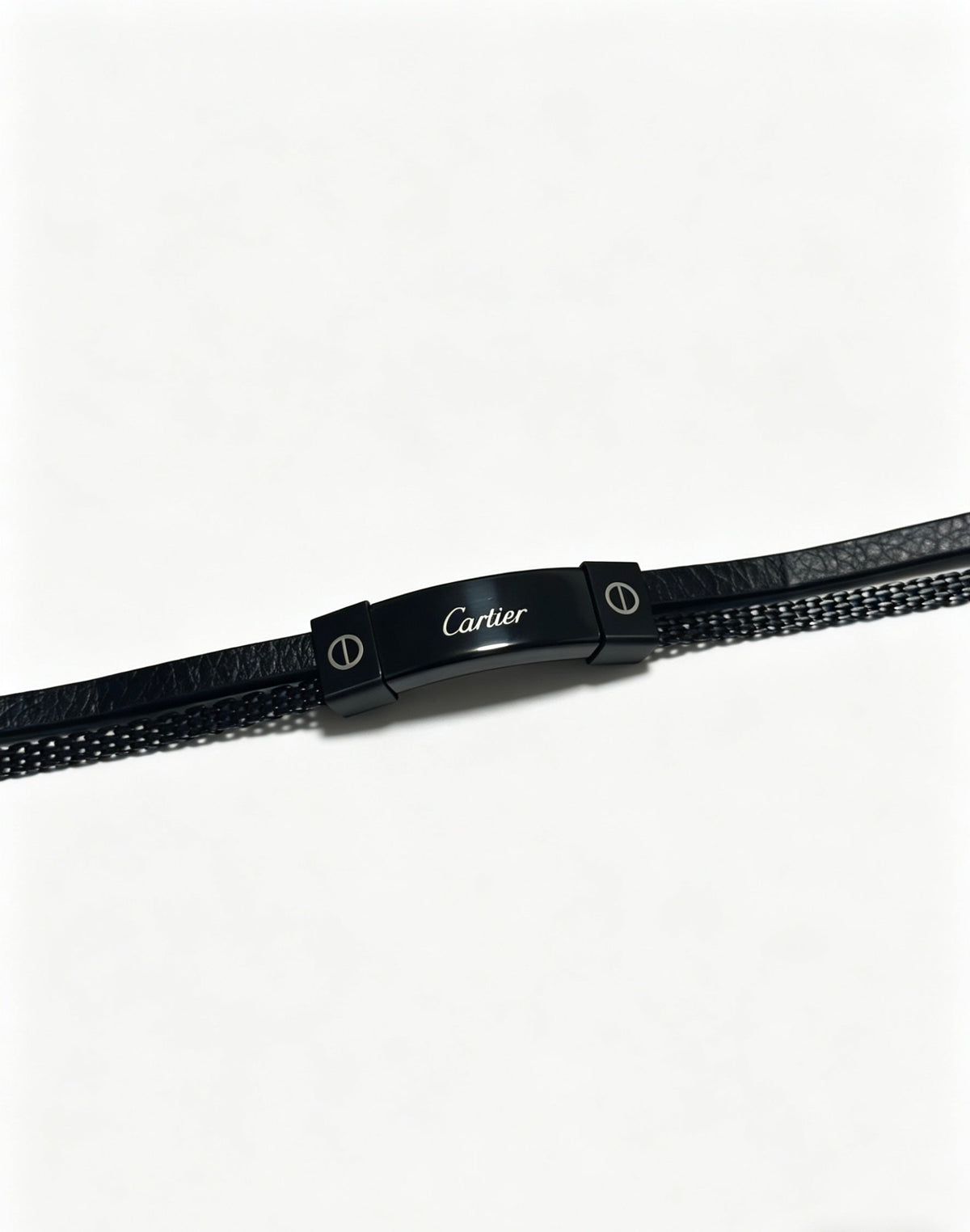 Martin Graham bracelet in polished metal-tone – side detail