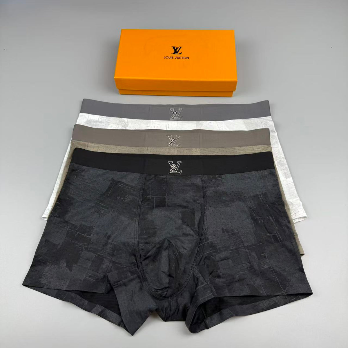 Louis Vuitton Men's Boxer Briefs - 3-Piece Box