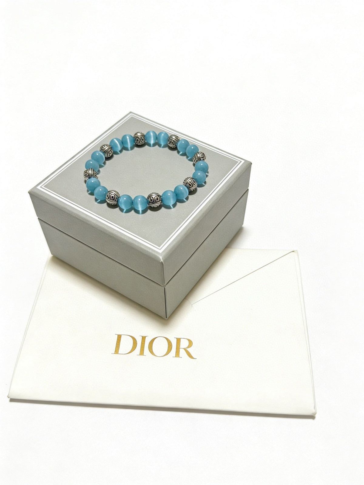 Martin Graham bracelet in polished metal-tone – side detail
