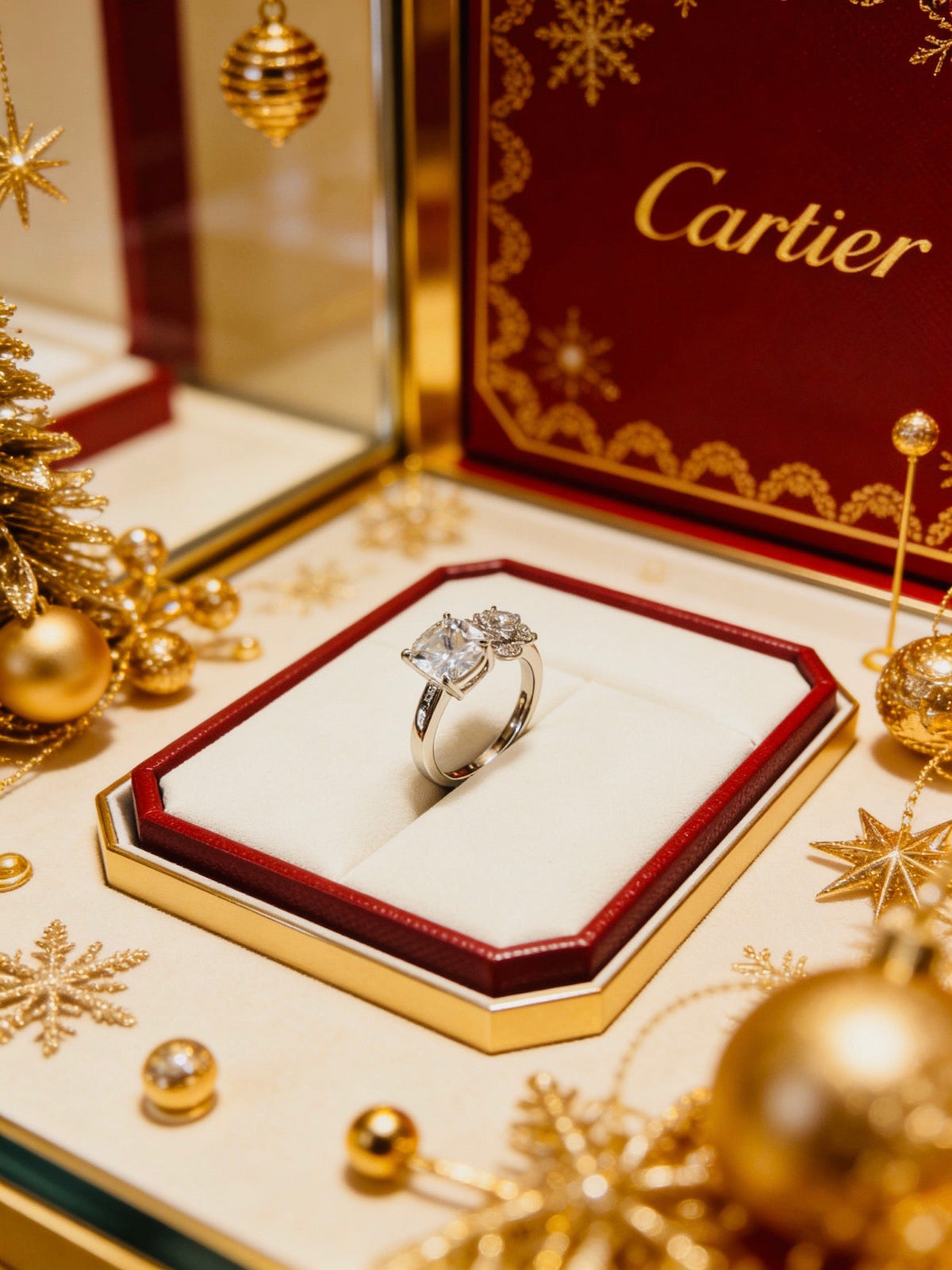 Martin Graham ring in polished metal-tone – side detail