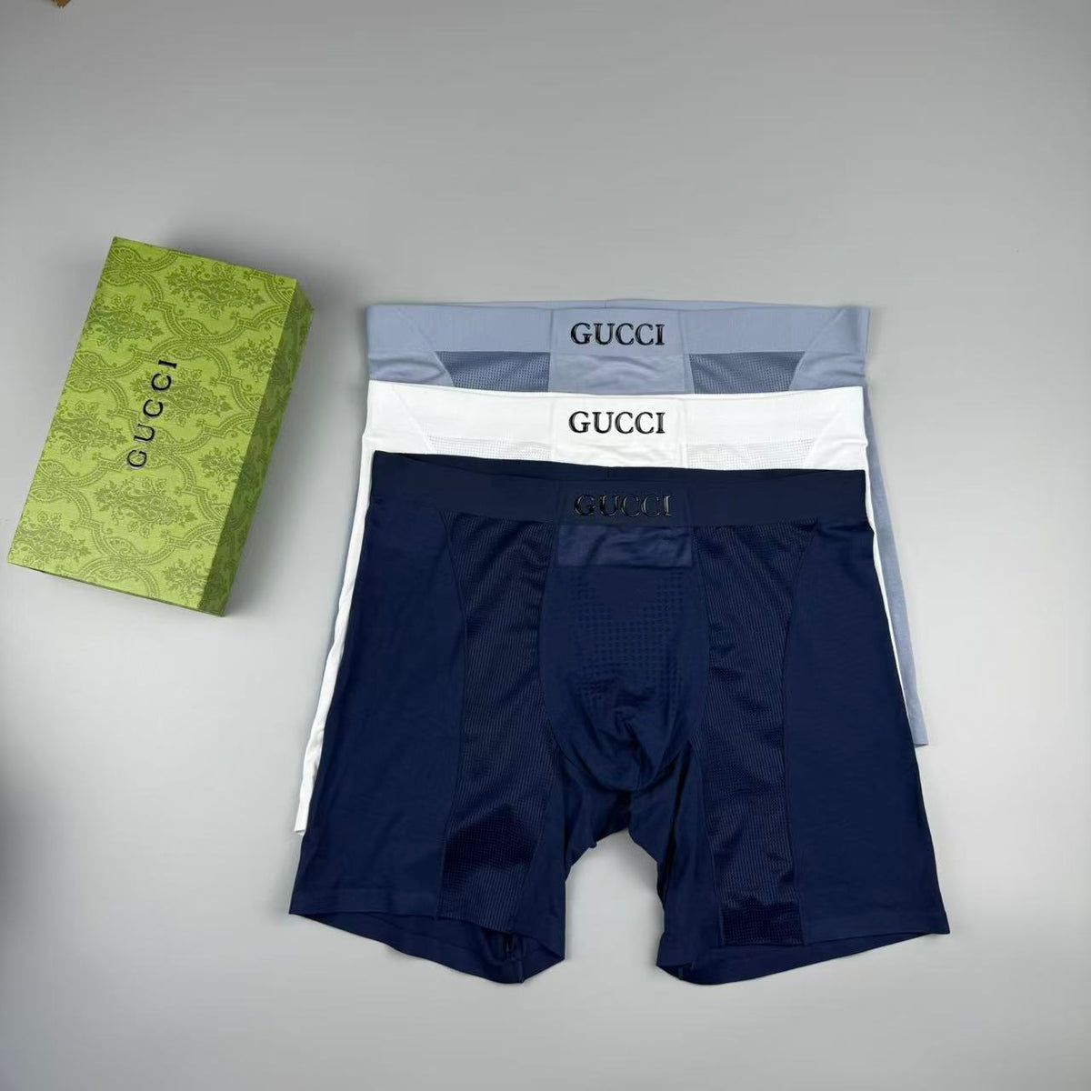 Gucci Men's Boxer Briefs - 3-Piece Box