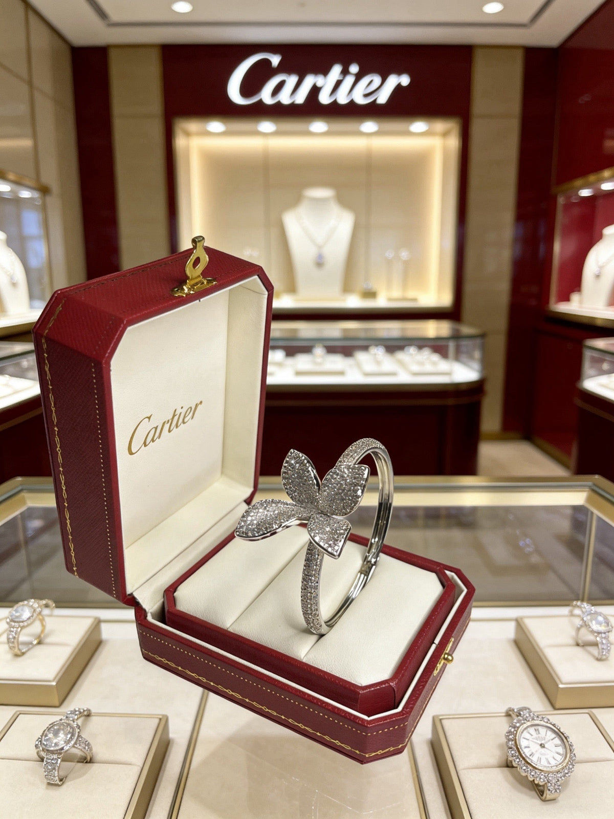 Martin Graham bracelet in polished metal-tone – side detail
