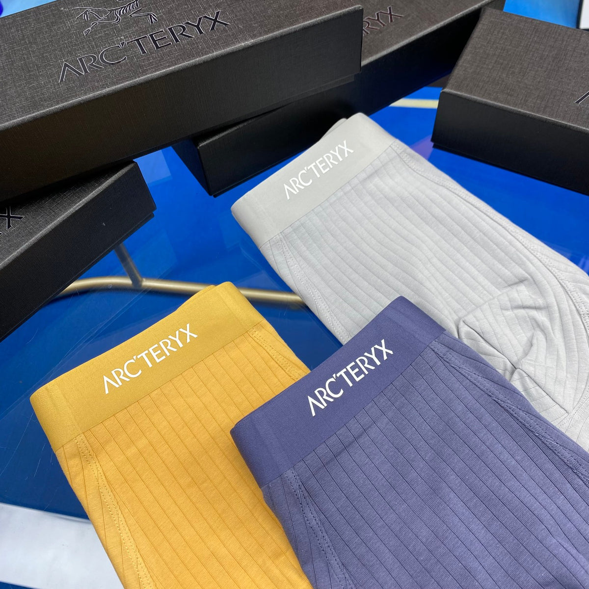 Arc'teryx Cotton Men's Boxer Briefs - 3-Piece Box