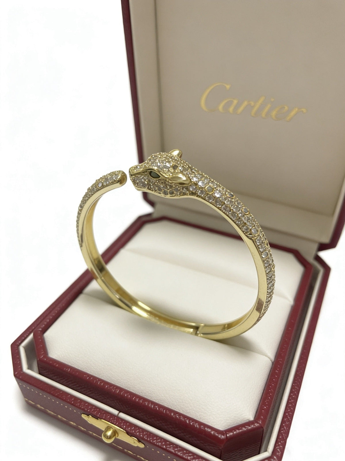 Martin Graham bracelet in polished metal-tone – side detail