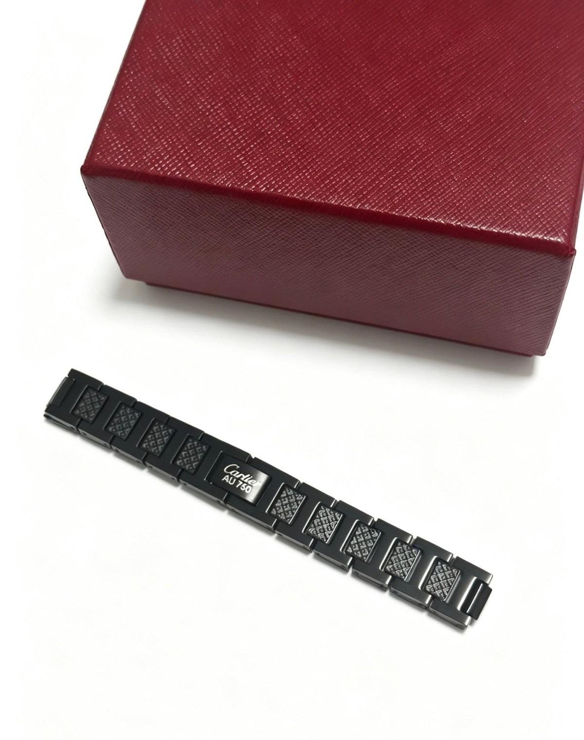 Martin Graham bracelet in polished metal-tone – side detail