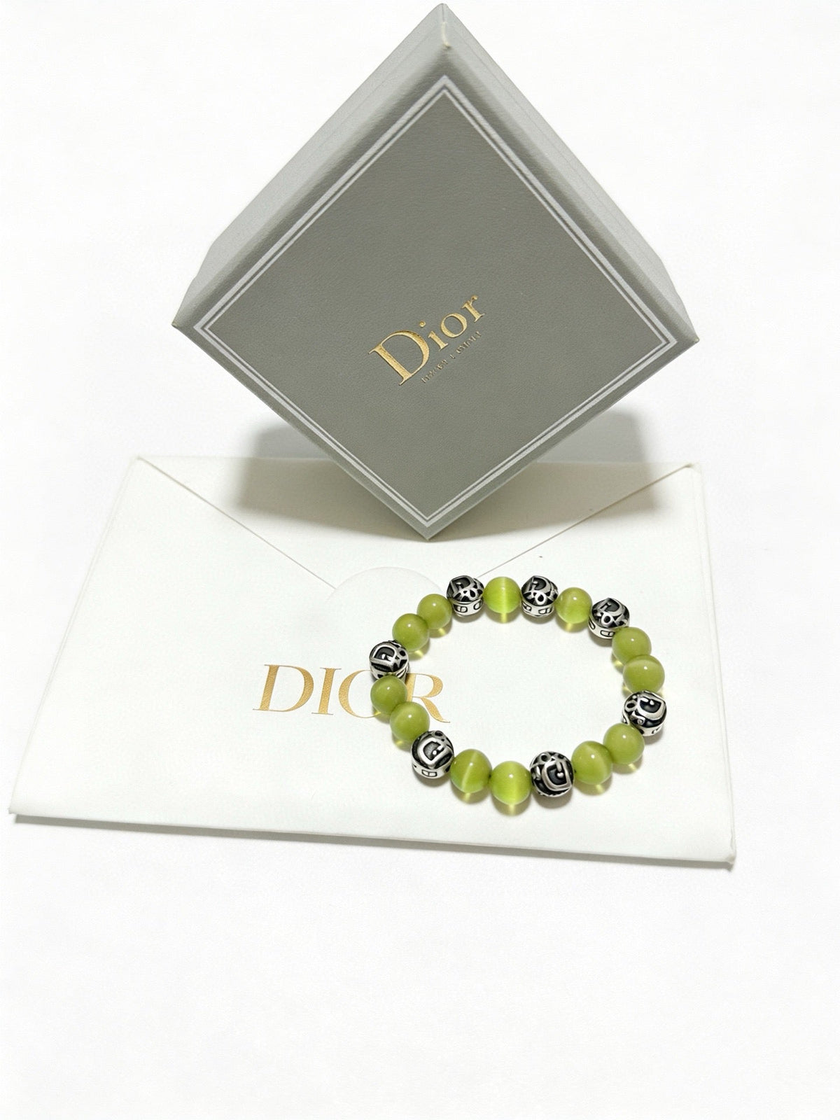Martin Graham bracelet in polished metal-tone – side detail