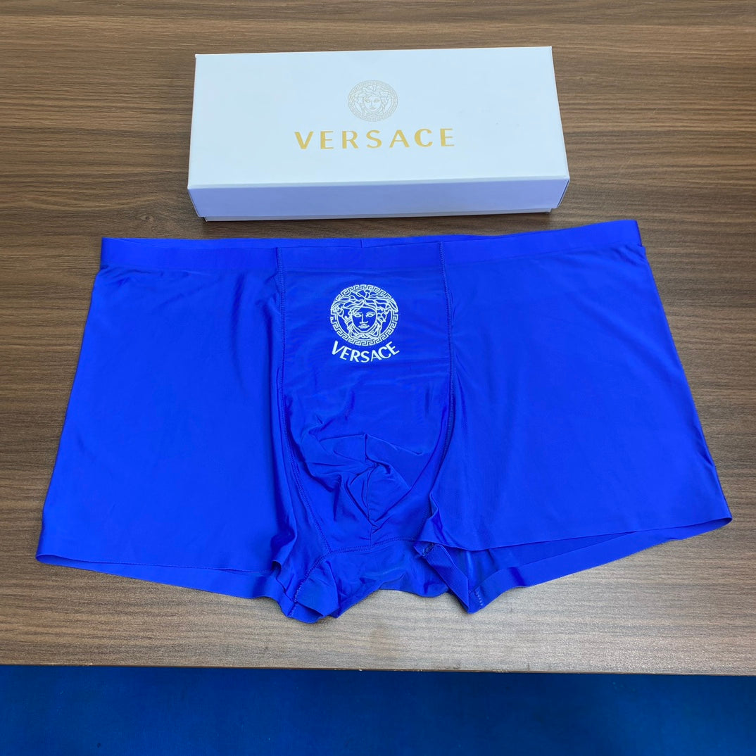 Versace Circular Medallion Graphics Men's Boxer Briefs - 3-Piece Box