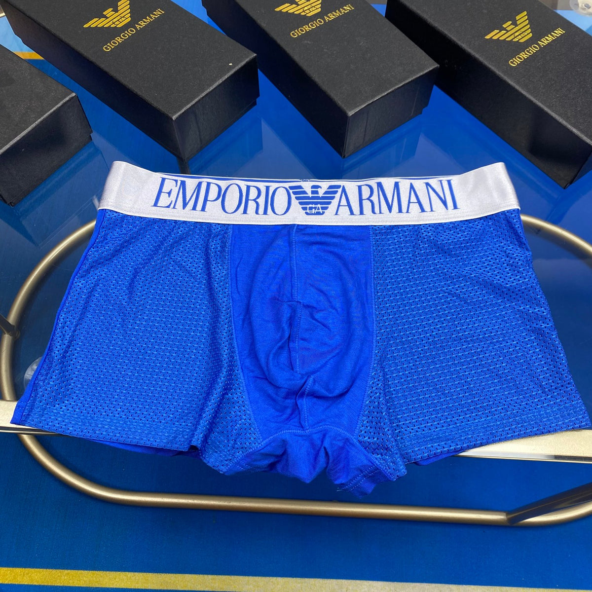 Emporio Armani Logo Men's Boxer Briefs - 3-Piece Box