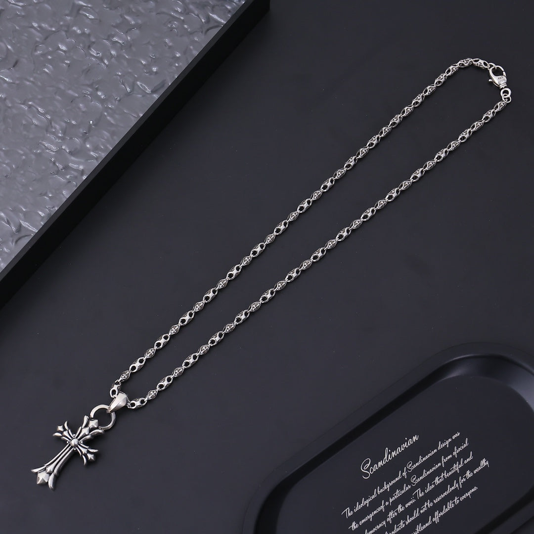 Martin Graham jewelry accessory in polished metal-tone – side detail
