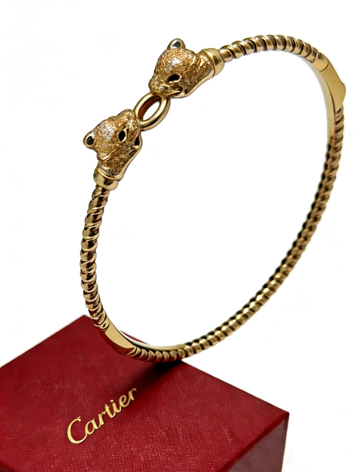 Martin Graham bracelet in polished metal-tone – side detail