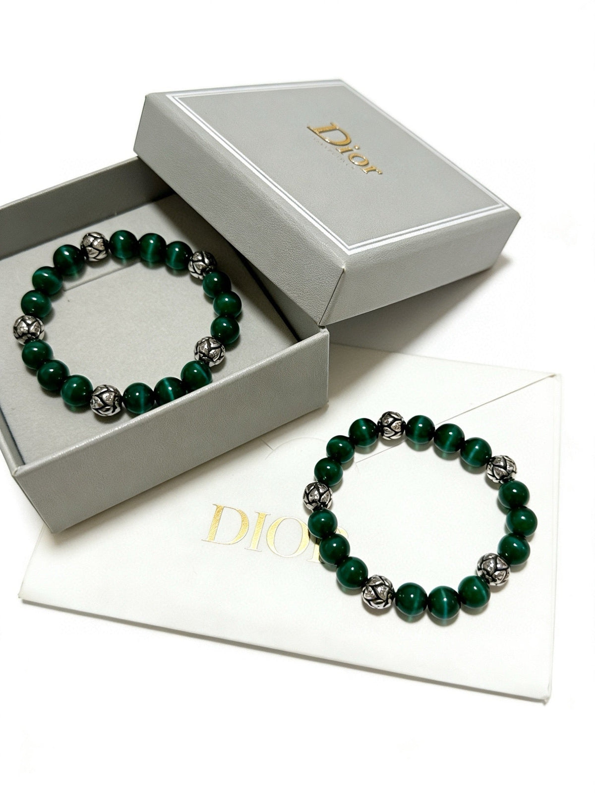 Martin Graham bracelet in polished metal-tone – side detail