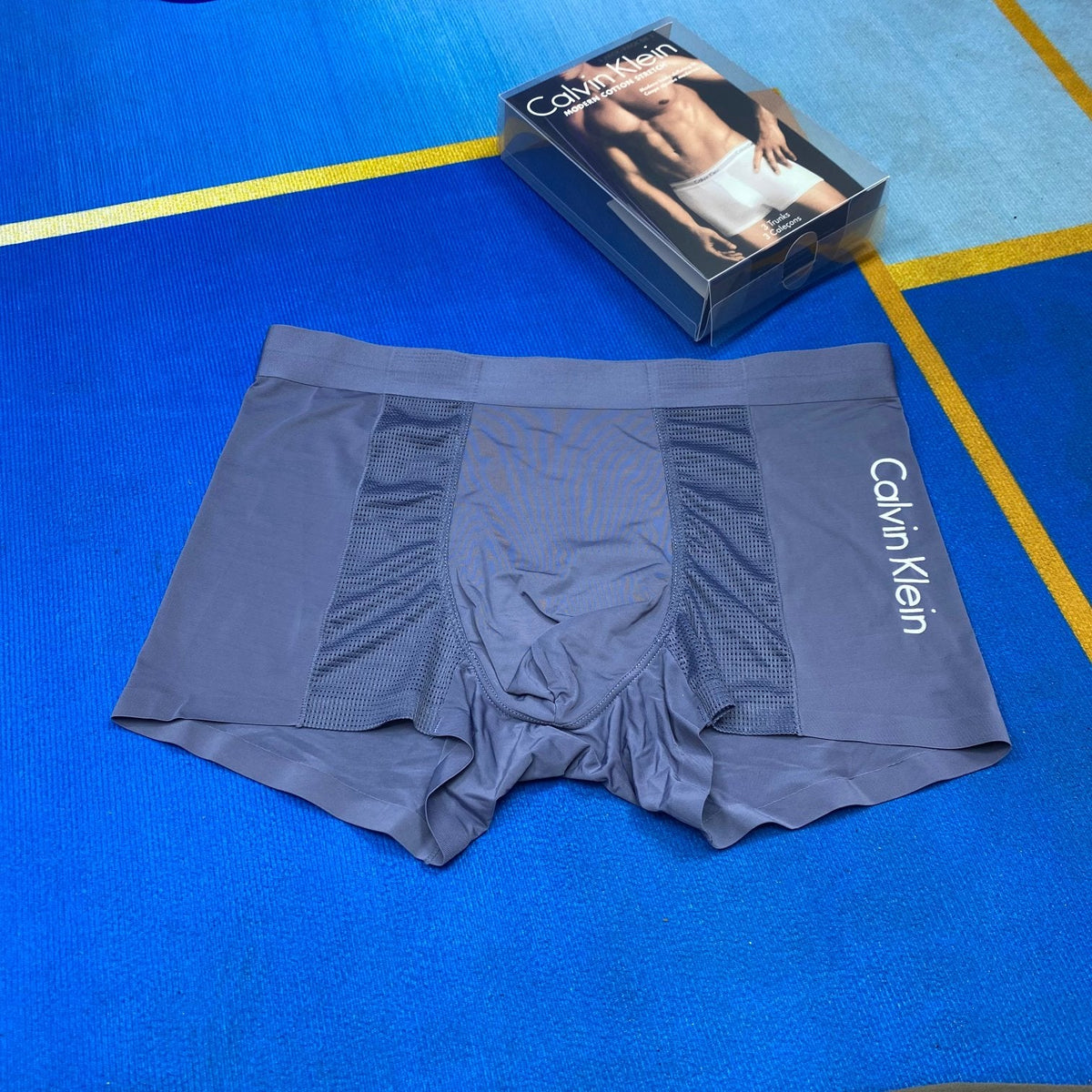 Calvin Klein Ice-Silk Men's Boxer Briefs - 3-Piece Box - Sizes L-XXXL