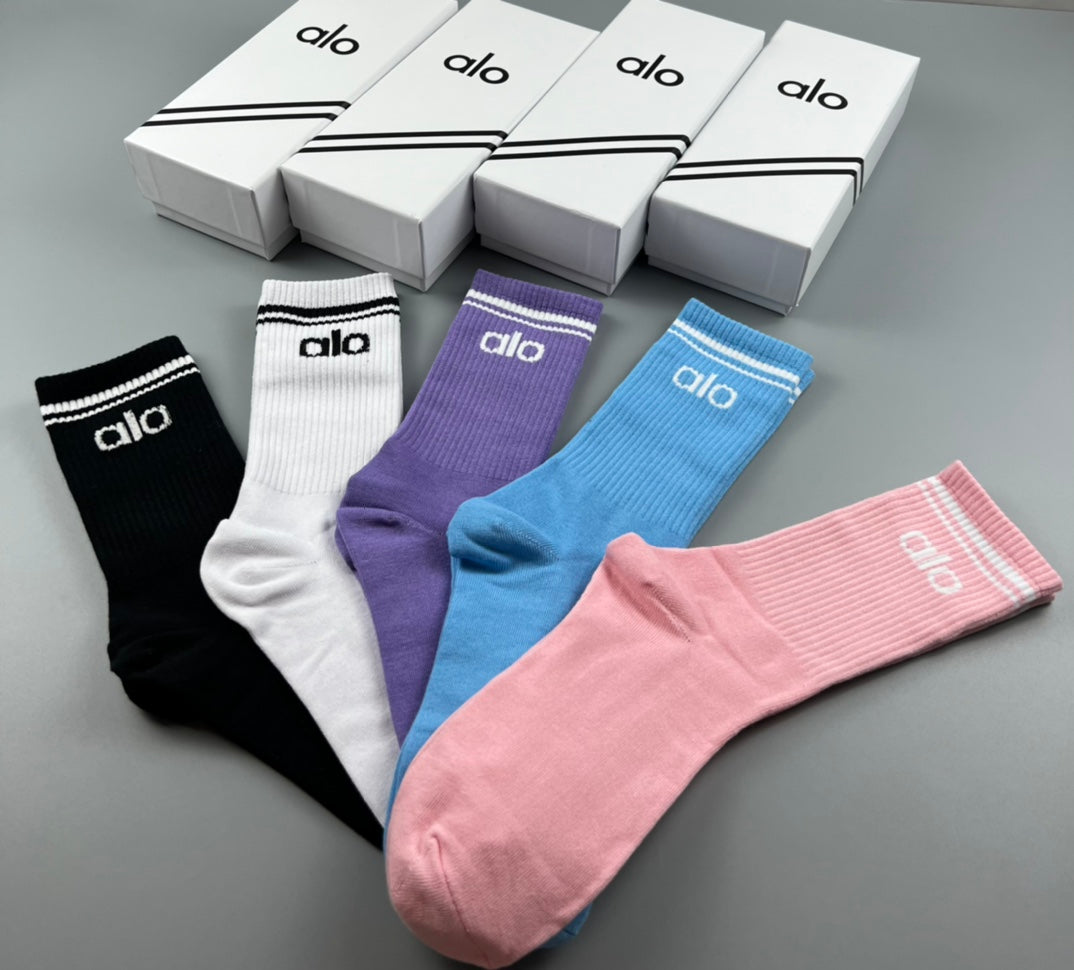 Alo Classic Crew Socks - Assorted Set