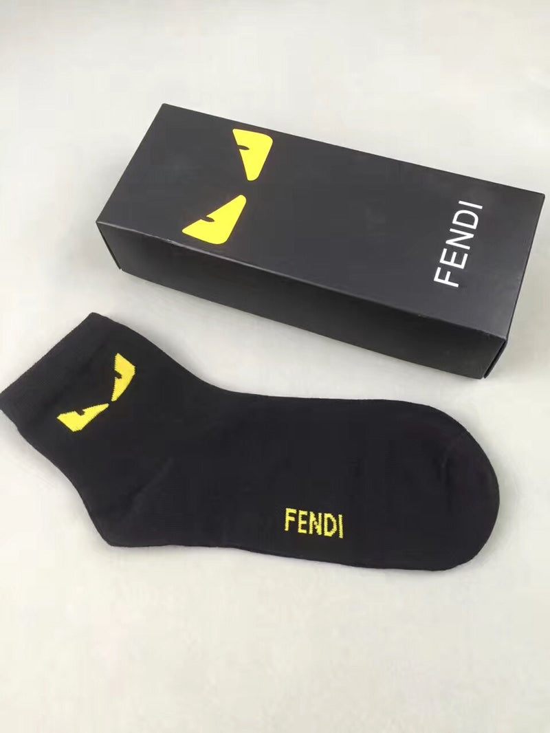 Fendi Classic Crew Socks - Assorted Set