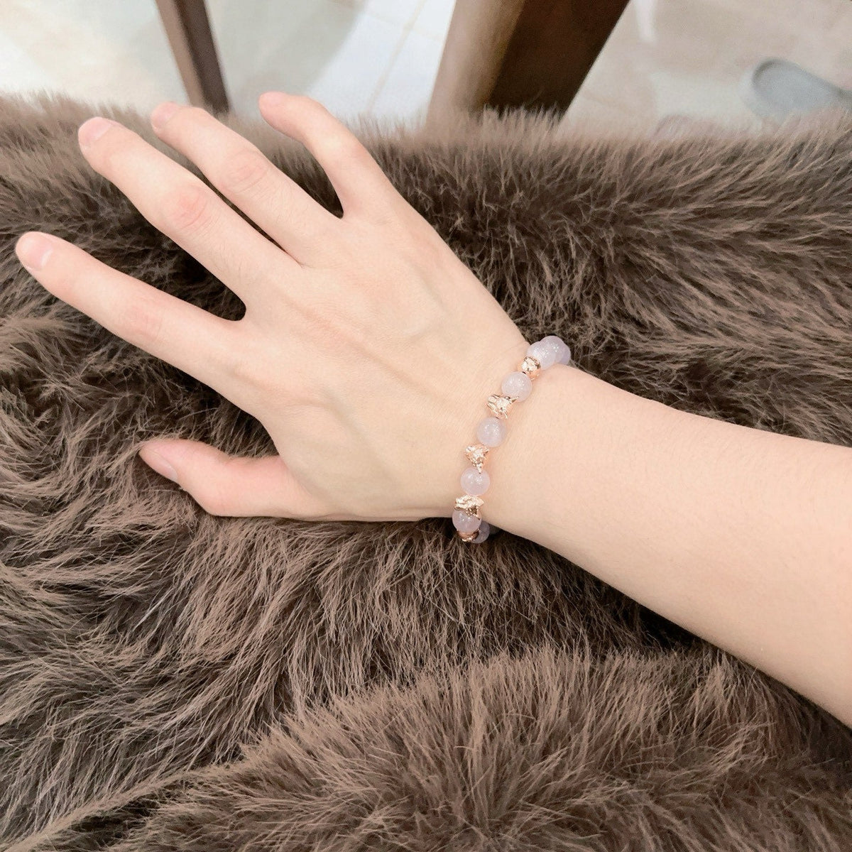 Martin Graham bracelet in polished metal-tone – side detail