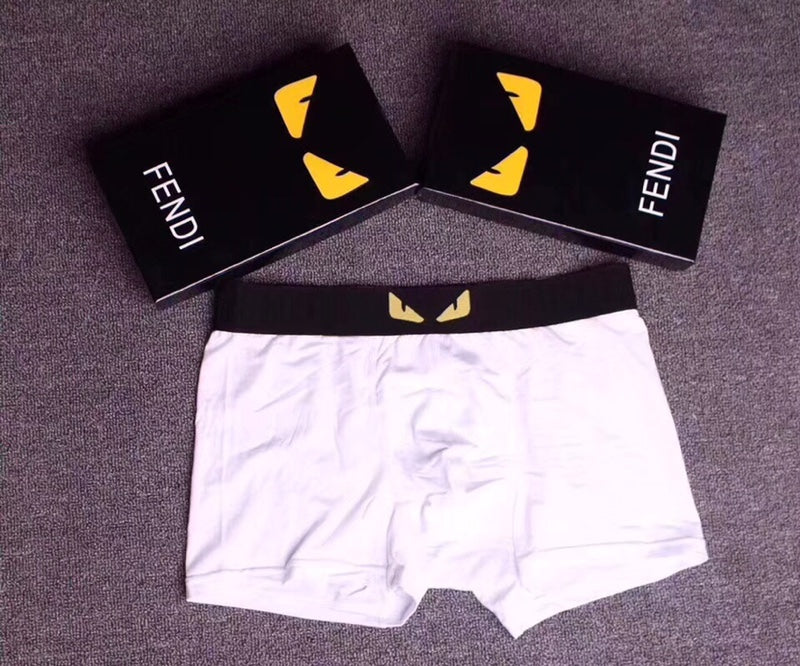 Fendi Eye-Shaped Waistband Motifs Men's Boxer Briefs
