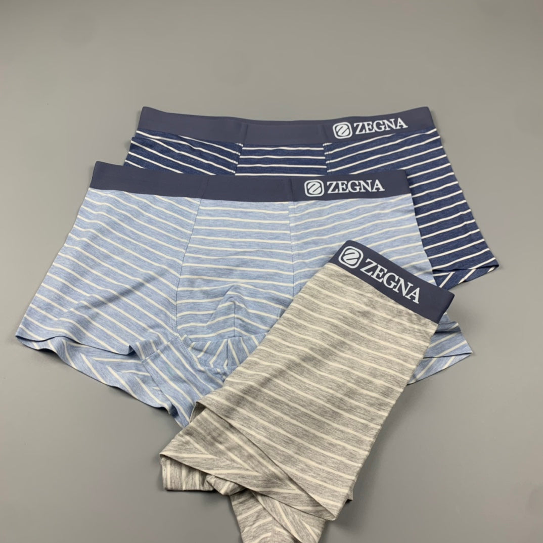 Zegna Seamless Men's Boxer Briefs – 3-Pack – Sizes L-XXXL