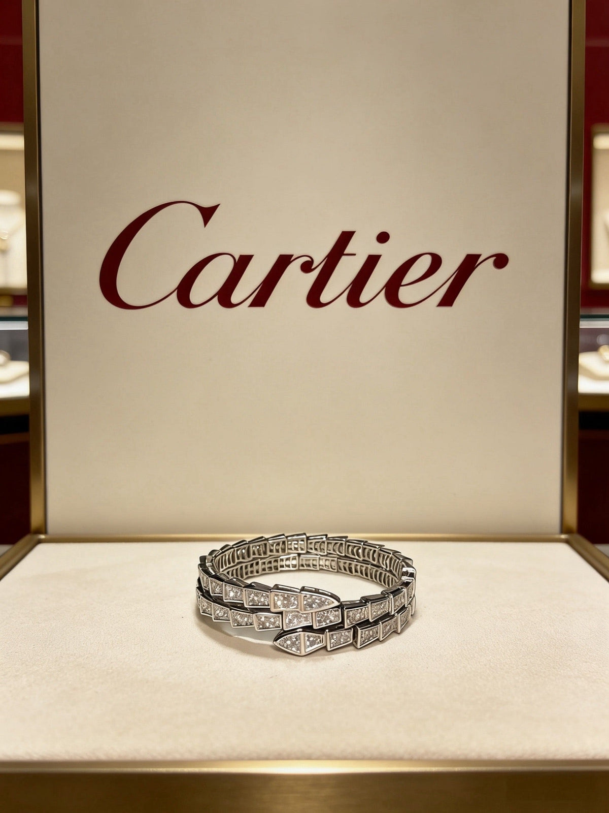 Martin Graham bracelet in polished metal-tone – side detail