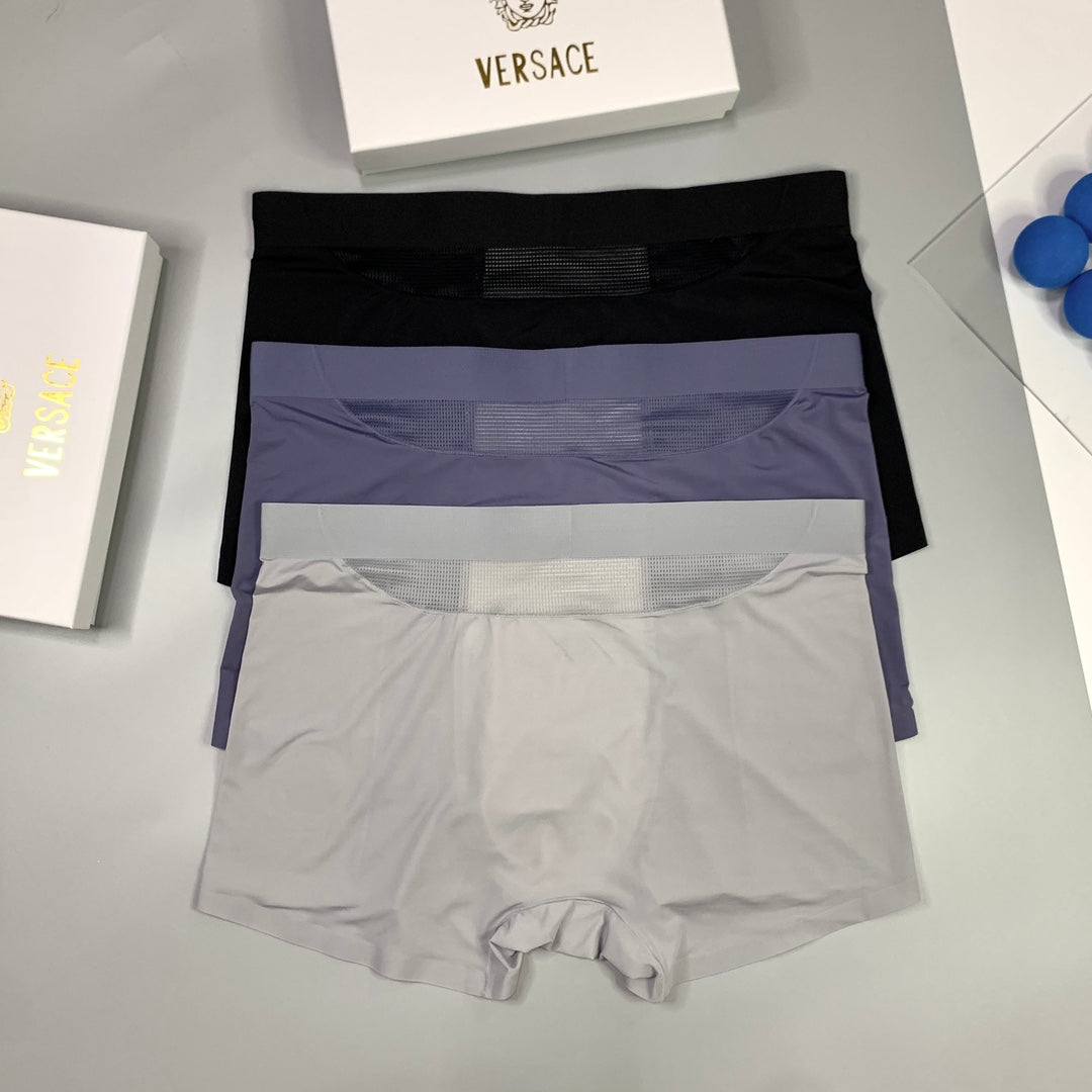Versace Men's Boxer Briefs - 3-Piece Box
