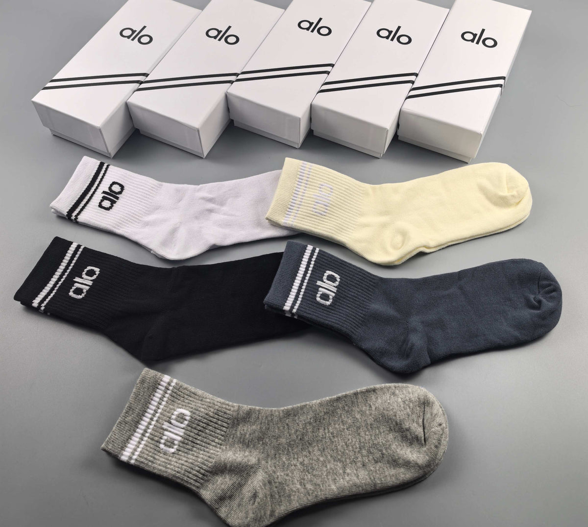 Alo Classic Ankle Socks - Assorted Set