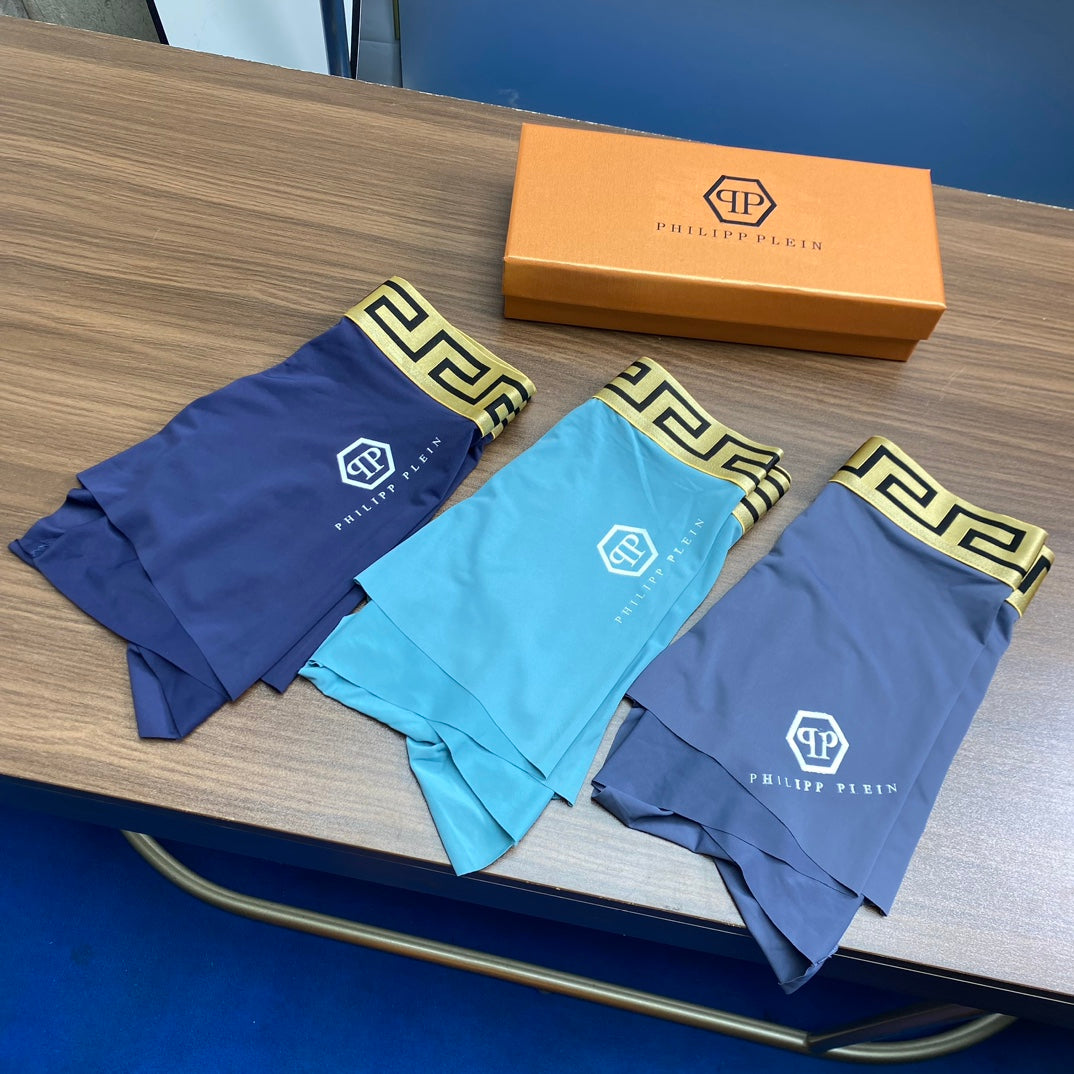 Unbranded Ice-Silk Men's Boxer Briefs - 3-Piece Box - Sizes L-XXXL