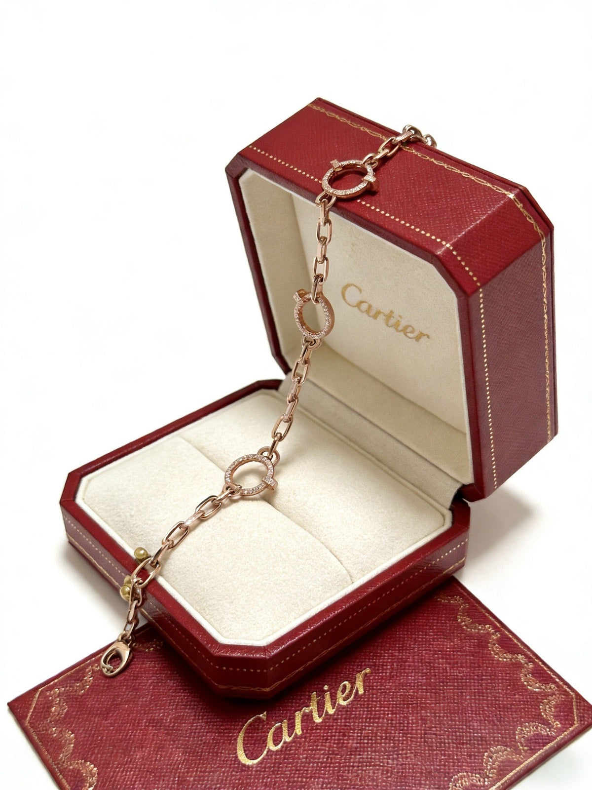 Martin Graham bracelet in polished metal-tone – side detail