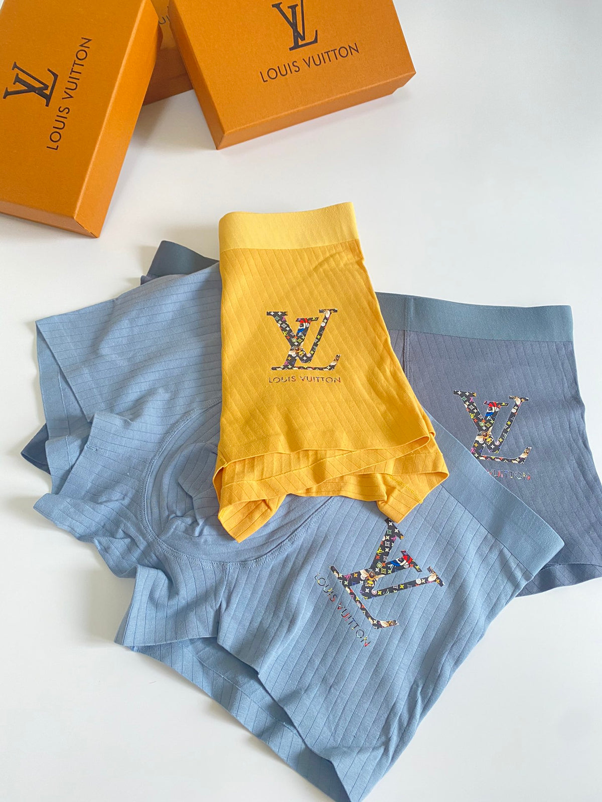 Louis Vuitton Initial Men's Boxer Briefs - 3-Piece Box