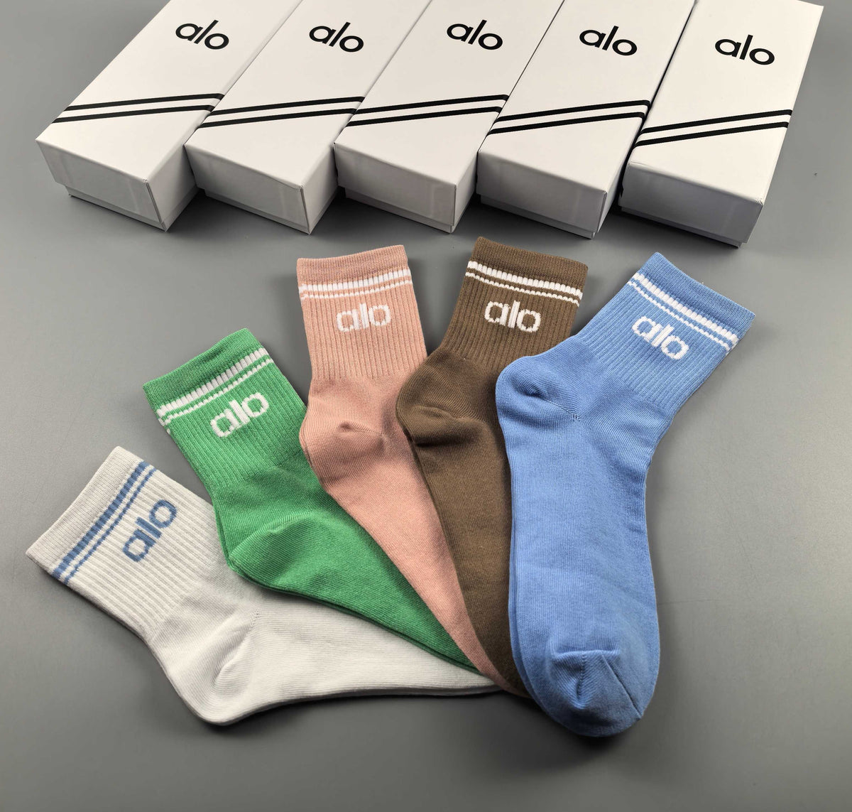 Alo Classic Ankle Socks - Assorted Set